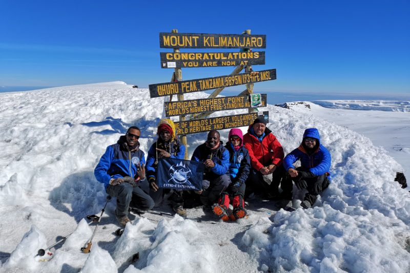 Climb Mt. Kilimanjaro 5895 m, Tanzania
